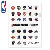 NBAオフィシャル　クリアファイル（2枚セット）　ALL 