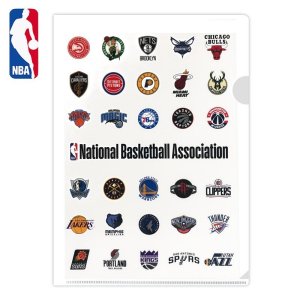 画像: NBAオフィシャル　クリアファイル（2枚セット）　ALL 